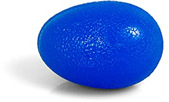 AFH-Webshop Gel Handtrainer AFH TheraPIE Gel-Egg mittel blau, blau, Uni, 1781602-03