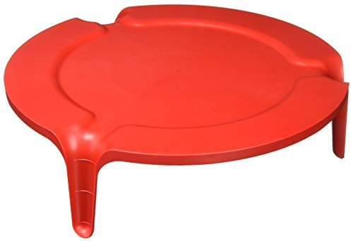 Nordic Ware Tellerstapler, 2-stöckig, Rot, 1 Stück