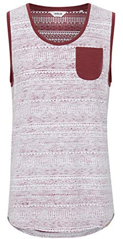 !Solid Imbre Herren Tank-Top, 2XL, Wine Red (0985)