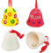Campanelle in Ceramica da Personalizzare Baker Ross EF420 (confezione da 4)- Creativi articoli natalizi e artigianali per bambini da realizzare e decorare.