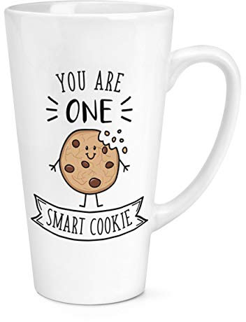 You are One Smart Cookie 17oz Large Latte Mug Cup