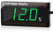 DC 12V Auto Digitales Voltmeter LED Anzeige Spannung Messung Auto Digitales Spannung Messer Panel 4-28V Voltmeter Anzeige für Fahrzeug Motorrad Lastwagen ATV SUV (Grün)