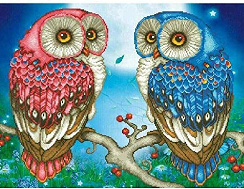 PUZZLECABIN Erwachsene 2000 Teile Puzzle Zwei Eulen Kinder 3D Puzzle Geschenk