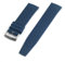 StrapHabit FKM Gummi-Uhrenarmband mit Schnellentriegelung, tropischer Stil, 18 mm, 19 mm, 20 mm, 21 mm, 22 mm, Blau, 21 mm