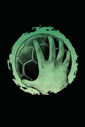 Notizbuch: Handball Notizbuch | 6x9 Zoll DIN A5 | 100 Seiten liniert | Handballer Notizheft | Handballspieler Tagebuch | Handballmannschaft Schreibheft