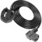 YACSEJAO 2M UK Computer Power Cable 3 Pin UK Plug to 90 Degree IEC C13 (BS 1363 to C13) Kettle Lead for TV, PC, Monitor, Printers Power Supply (Left Angle)