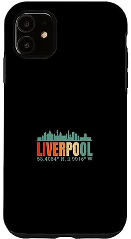 iPhone 11 Liverpool City Skyline Case