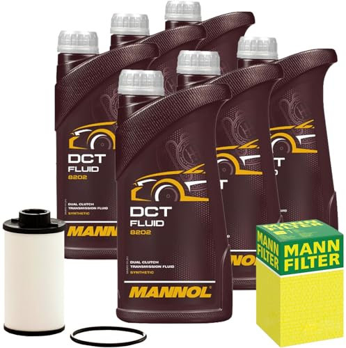 BandelOne enthält Mann Ölfilter 6L Mannol Dct Doppelkupplungs-Getriebeöl passend für Doppelkupplungsgetriebe DQ250