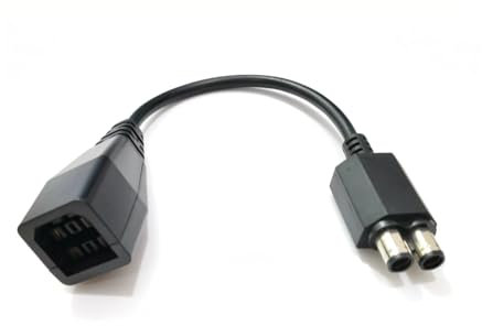 Top Chargeur * Adaptateur Embout Câble 28cm Cordon Prise Fiche Alimentation Tige Connecteur Convertisseur Xbox 360 vers Xbox 360 Slim