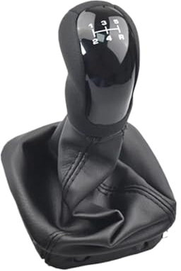 ATGCBCAUF Funda De Cuero para Pomo De Cambio De Marchas para Mercedes para Benz Clase A W168 1997 1998 1999 2000 2001 2003 2004 Pomos Palanca Cambios(5 Speed)
