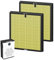 AP303 AP304 Ersatzfilter, perfekt für Dayette & Freshdew AP303/AP304 Luftreiniger. Premium HEPA 3-stufige haustierfreundliche Filtration (2 Stück, gelb)