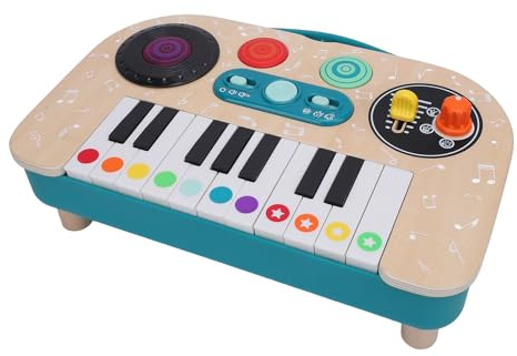 Musik-Mixer-Set für DJs mit Klavier und verschiedenen Soundeffekten, lustiges und lehrreiches DJ-Aufnahmegerät für Babys und Mädchen