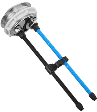 PartyKindom Toilettentankknopf Runder Doppelknopf Für Toilettentank Zubehör Aus Hochwertigem Material Für Zuhause Und Badezimmer Toilettenspülkasten