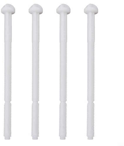 Bulevisiter Spülstange Set 240.074.00 ABS Schubstange Drückstange Ersatzteile für GEBERIT Twinline Badezimmer WC Spülplatten 4 Stück