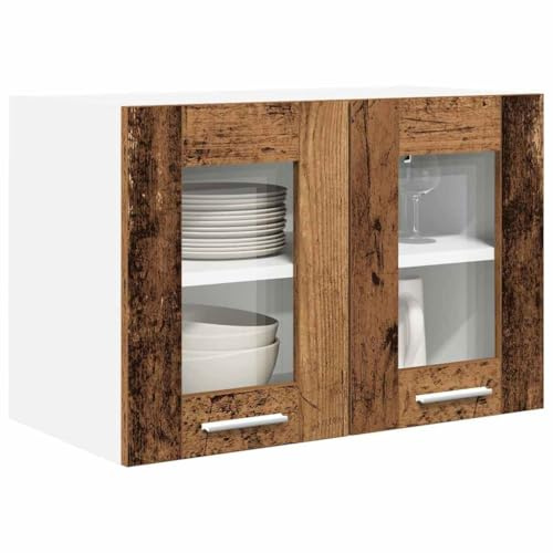 vidaXL Hängeschrank Altholz 60 x 31 x 40 cm Holzwerkstoff