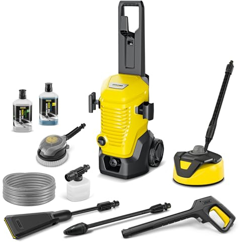 Kärcher K 4 WCM Flex eco!Booster Car & Home High-Pressure Washer, Max. 130 bar