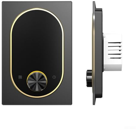 AugustknowU For WiFi Smart Thermostat 16A Compatible With Boiler Units For Sauna And Underfloor Heating System Control(black)