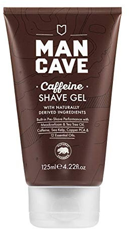 Caffeine Shave Gel Natural Shaving 125 Ml