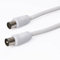 Extrastar Câble d'antenne TV coaxial pour TV, HDTV, DVB-T, DVB-C, DVB-S, DVB-S2 20 m
