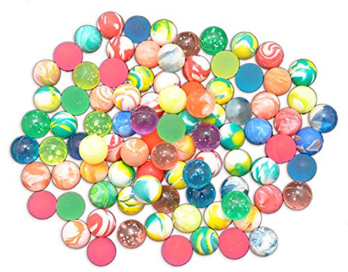 jameitop® 🔵 180 FLUMMIS gemixte Bunte Farben (Frost/Verlauf/Neon) 2 cm Spring Ball