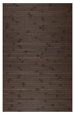 STORESDECO - rutschfeste Natürliche Bambusmatte Ideal für Wohnzimmer, Flur, Bad etc. Dieleneffekt! Erhältlich in Großen Maßen und weiteren Farben (Dunkelbraun, 60 cm x 90 cm)