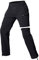 Cycorld Damen-Wanderhose-Zip-Off-Trekkinghose, Atmungsaktiv Wanderhose Damen Schnell Stretch Trekkinghose Abnehmbar Zip Off Outdoorhose Sommer Hiking Pants Funktionshose (Schwarz, S)