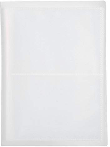 Nikou Nail Sticker Album, 20Pages/80Slots Nail Art Sticker Storage Book Nail Sticker Decal Collecting Albums Storage Holder for Nail Art Sticker Photo Displaying Showing