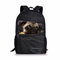 Binienty Schulrucksack für Kinder, Jungen, Mädchen, Teenager, leicht, für Bücher, Laptop, lässiger Tagesrucksack, Mops, Einheitsgröße
