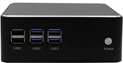 Mini PC Intel i7-6567U Windows 10 Professional 16GB RAM 512GB SSD AC WIFI Gigabit Ethernet Bluetooth 4K HDMI VGA Dual-Screen 2.5 SATA