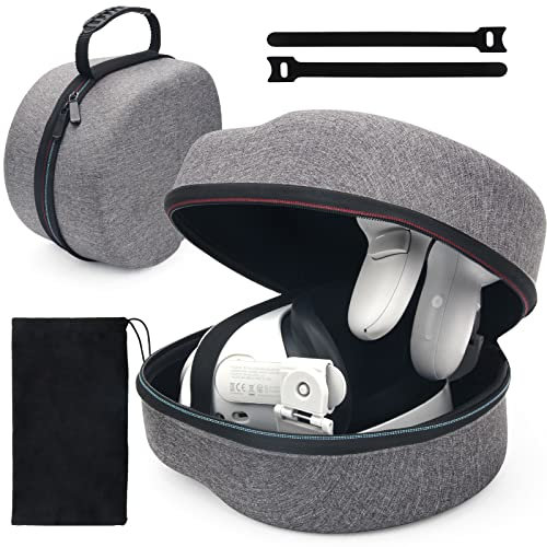 Carrying Case for Oculus Quest 2, Windspeed Hard Travel Case for Meta Quest 2 Headset/Controllers, Protective Carry Storage Bag with Cable Ties/Pouch
