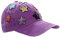dy_mode Damen Kappe Basecap Baseball Cap Mütze Schirmmütze mit Pailletten - K101 (K101-Lila)