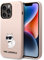 KARL LAGERFELD KLHCP14LSNCHBCP Hülle für iPhone 14 Pro 6,1 hardcase Rosa Silico