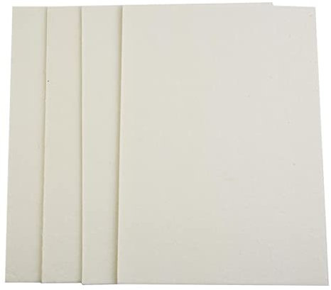 HOHOVYVY 4 Stück A4 Ofenrohr Dichtung, Rauchrohrdichtung, Flachdichtung Dichtungsmaterial Bis 1200°C, Holzofen/logburnermulti Kraftstoff (210mm×297 Mm)