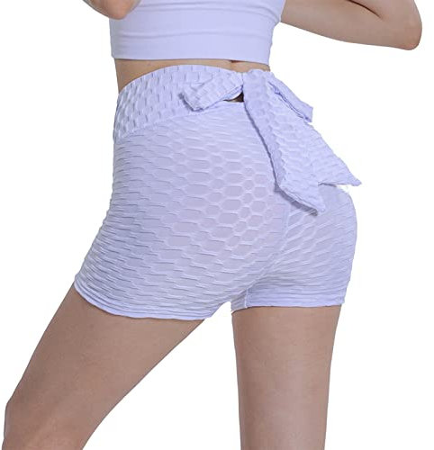 Schwarze Sport Leggings Damen, Shorts Damen Hosen Leggings Slip Compression Fahrrad Yoga Trainingshose Poledance Kleidung Gym Seamless Biker Fitness Sport Radlerhose Kurze Sporthose Leggins Kurz Boot