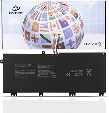 ANTIEE 64Wh B41N1711 Laptop Akku für Asus TUF Gaming FX705D FX705DD FX705DT FX705DY FX705DU PX705G PX705GD PX705GM TUF705DT TUF705DY TUF705GD TUF705GE TUF705GM TUF765DT (langes Kabel)