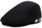 Superora Herren Schiebermütze Barett Cap Baumwolle Unisex Mütze 1920 Stil Herren-Schiebermütze Winter Warme Flat Cap mit Karomuster Baumwollmützen