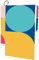 craspire Geometrisches Muster, Dehnbarer Buchumschlag, Waschbar, Wiederverwendbar, Große Nylon-Schutzhüllen, 9.4x15.7,(5) cm, Elastische Notizbuchhüllen, Geeignet Für Die Meisten Hardcover-Bücher