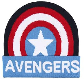CERDÁ LIFE'S LITTLE MOMENTS Mütze Avengers Captain America Winter-Beanie Kinder Jungen
