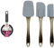 Tefal Ideal Mini One Egg Wonder Non-Stick Frying Pan, 12 cm, Non Induction, Black,package may vary & Amazon Basics 3 piece spatula, Silicone, Small, Grey