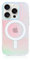 Tuokiou for Magnetic iPhone 13 Pro Case, Compatible with Magsafe, Holographic Iridescent Unique Shockproof Translucent Matte Aesthetic Phone Case with Color Changing Effect for Women Girls Men