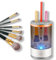 Globly Pulitore Pennelli Trucco Elettrico Detergente Make Up Automatico per Pennelli e Spazzole Trucco