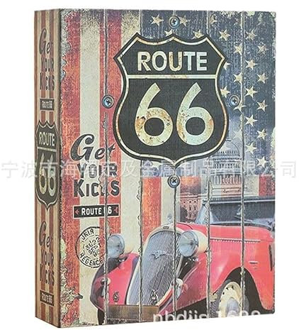 Umleitungsbuchtresor mit 2,315.6 °C feuerfester Geldtasche und Zahlenschloss, 26,7 x 20,1 x 6,3 cm, versteckter Aufbewahrungs-Safe, hohl, geheim, tragbare Metall-Aufbewahrungsbox für Bargeld,