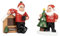 1. FC Nürnberg 1. FCN Weihnachtsfiguren Weihnachten 2er-Set Mini in 4,5 x 4 x 7,7 cm