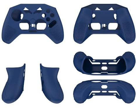 Silikon Schutzhülle für FLYDIGI Vader 4 Pro,Gaming Controller Schutzhülle Abdeckung Stoßfeste Hülle für FLYDIGI Vader 4 Pro (Blau)