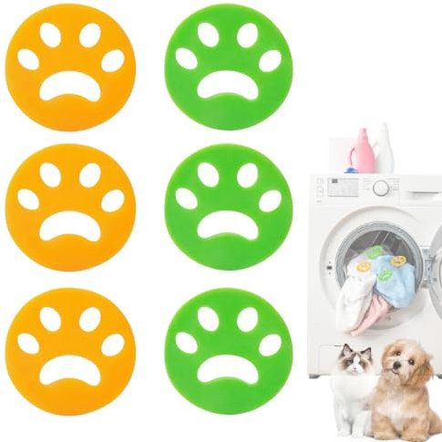 KYLOS 6 Eliminadores De Pelo De Animales, Lavadora, Lavandería, Recogepelos De Gatos, Lavadora, Lavadora, Reutilizables, Captadores De Pelo, Lavadora, Quitapelos De Animales
