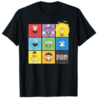 Sesamstrasse - Muppets Charakter T-Shirt