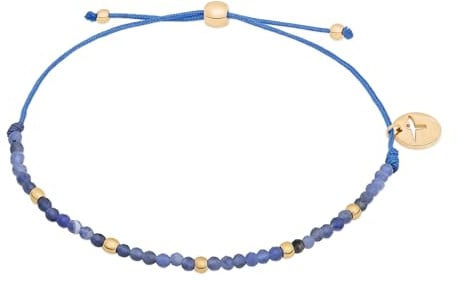 Tamaris Armband für Damen mit Zugbandverschluss, Beads mit Stoffarmband I wasserfest I Armschmuck für Damen
