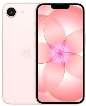 Apple iPhone 17e 512GB: 6.1-inch Super Retina XDR Display, A19 Chip, All-Day Battery Life, 48MP Fusion Camera; Soft Pink