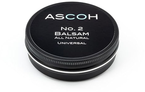 ASCOH No.2 Balsam | Lederpflege Holzpflege, universell für viele Anwendungen, mit Sheabutter und Mandelöl