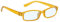 4sold Slim Damen Herren Lesebrille +0.50 +0.75 +1.0 +1.5 +2.0 +2.5 Blaufilterbrille Blaues Licht und UV Schutzbrille Bildschirmbrille fortgeschrittene Gamer Gamingbrille Computerbrille (Orange, 3.00)